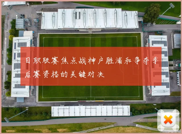 日职联赛焦点战神户胜浦和争夺季后赛资格的关键对决